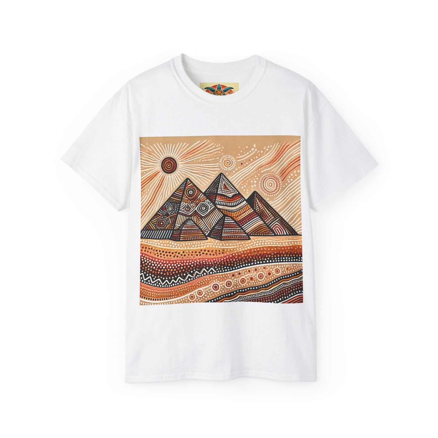 Mystische Pyramiden – Aboriginal Art T-Shirt