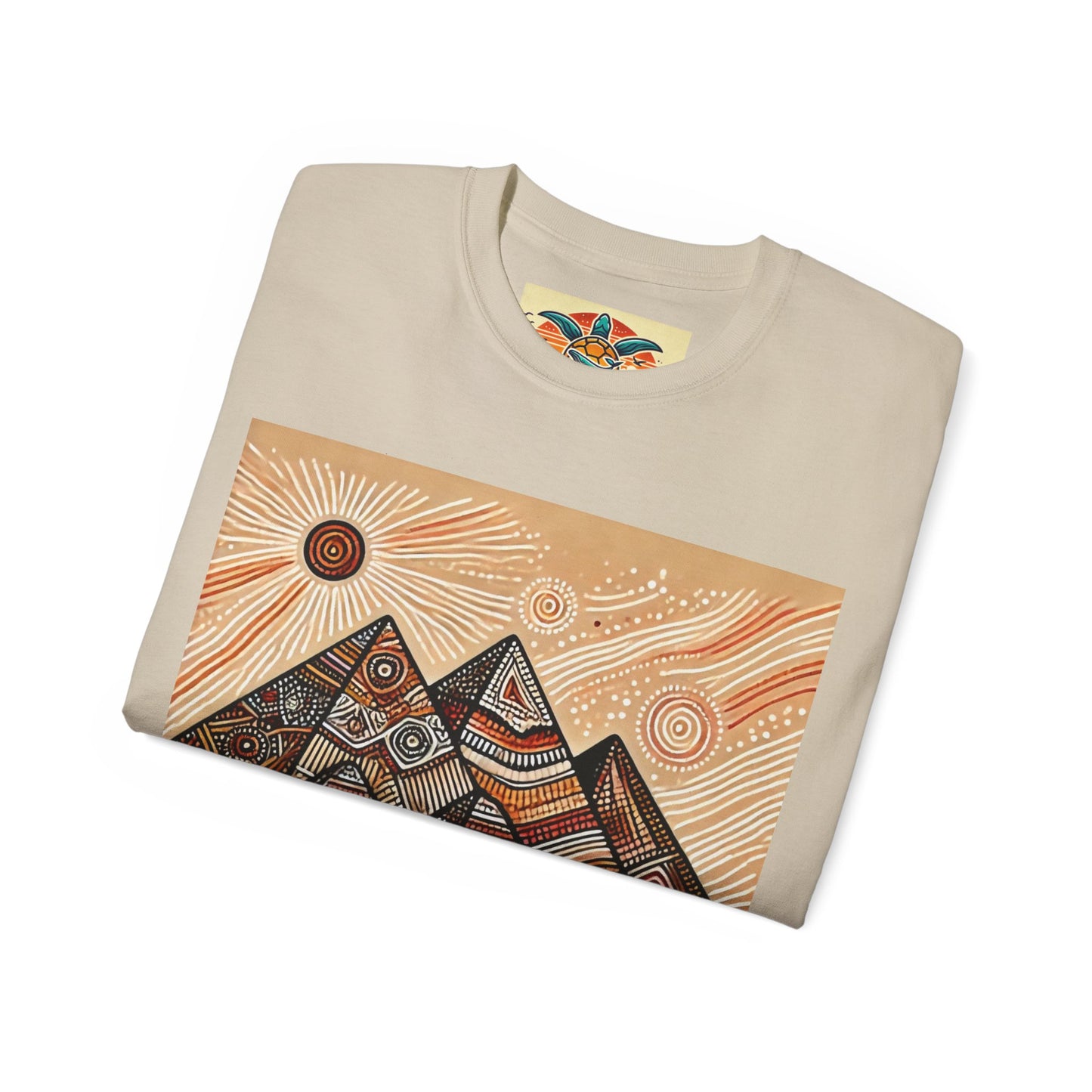 Mystische Pyramiden – Aboriginal Art T-Shirt