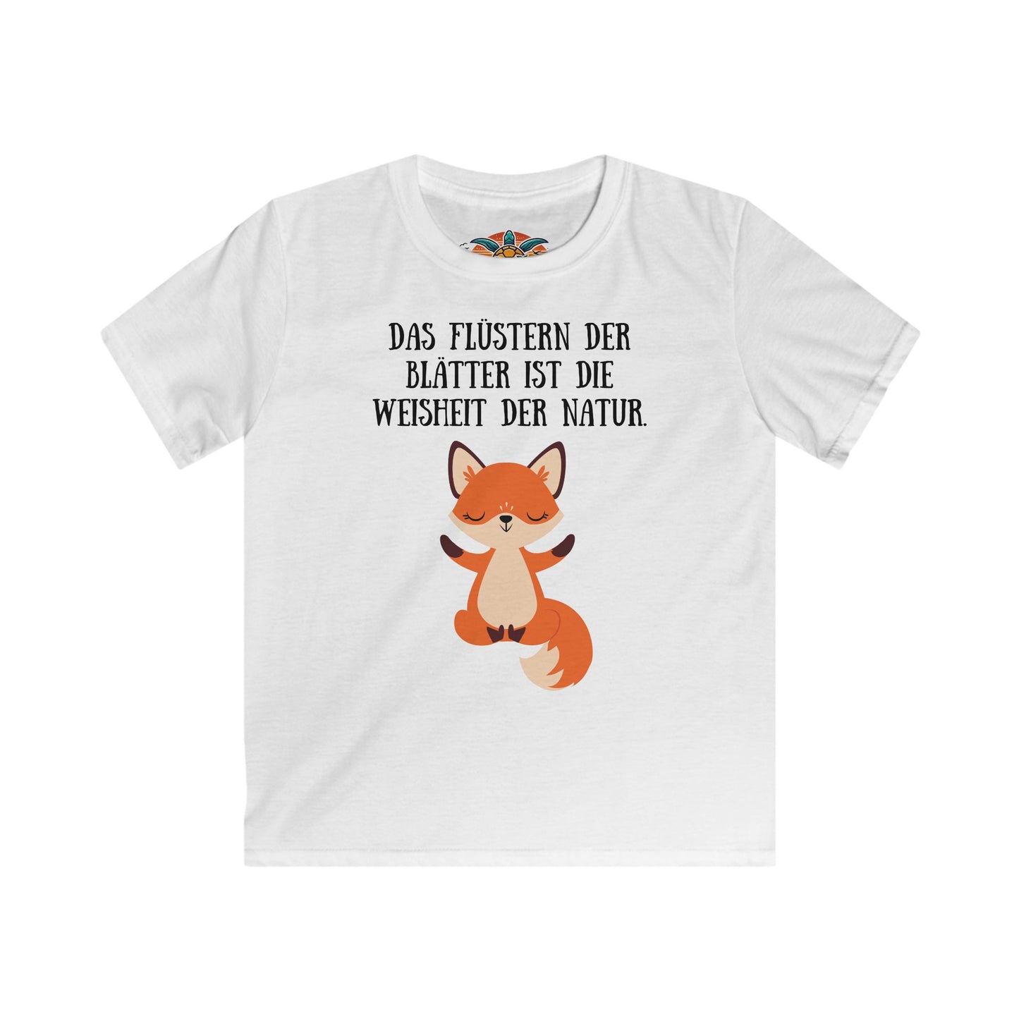 Waldfrieden T-Shirt für Kinder – Die Weisheit des Fuchses