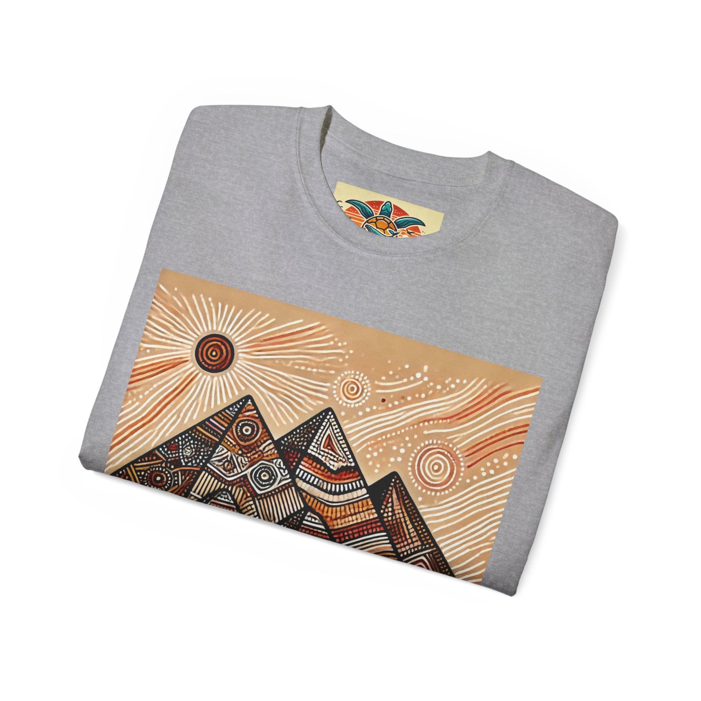 Mystische Pyramiden – Aboriginal Art T-Shirt