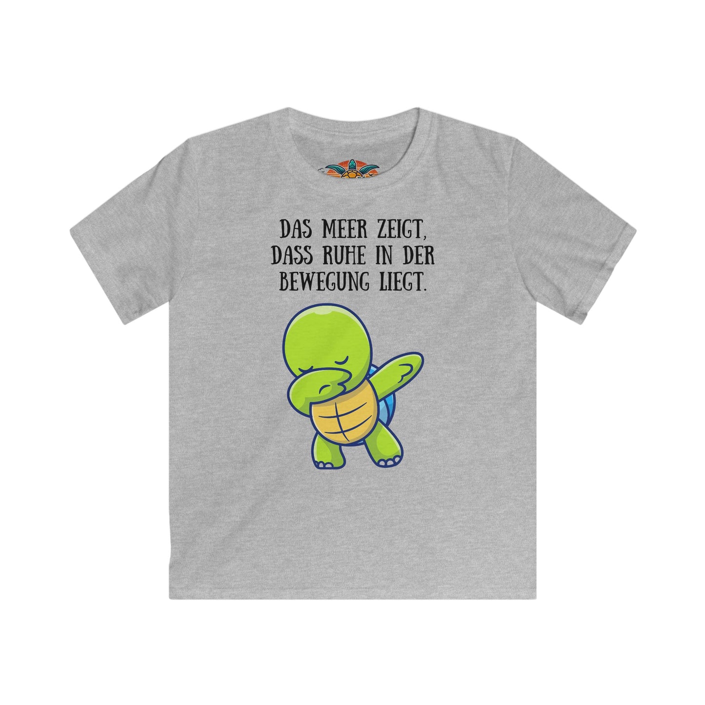 Meer-Ruhe T-Shirt – Die Weisheit der Schildkröte für Kinder