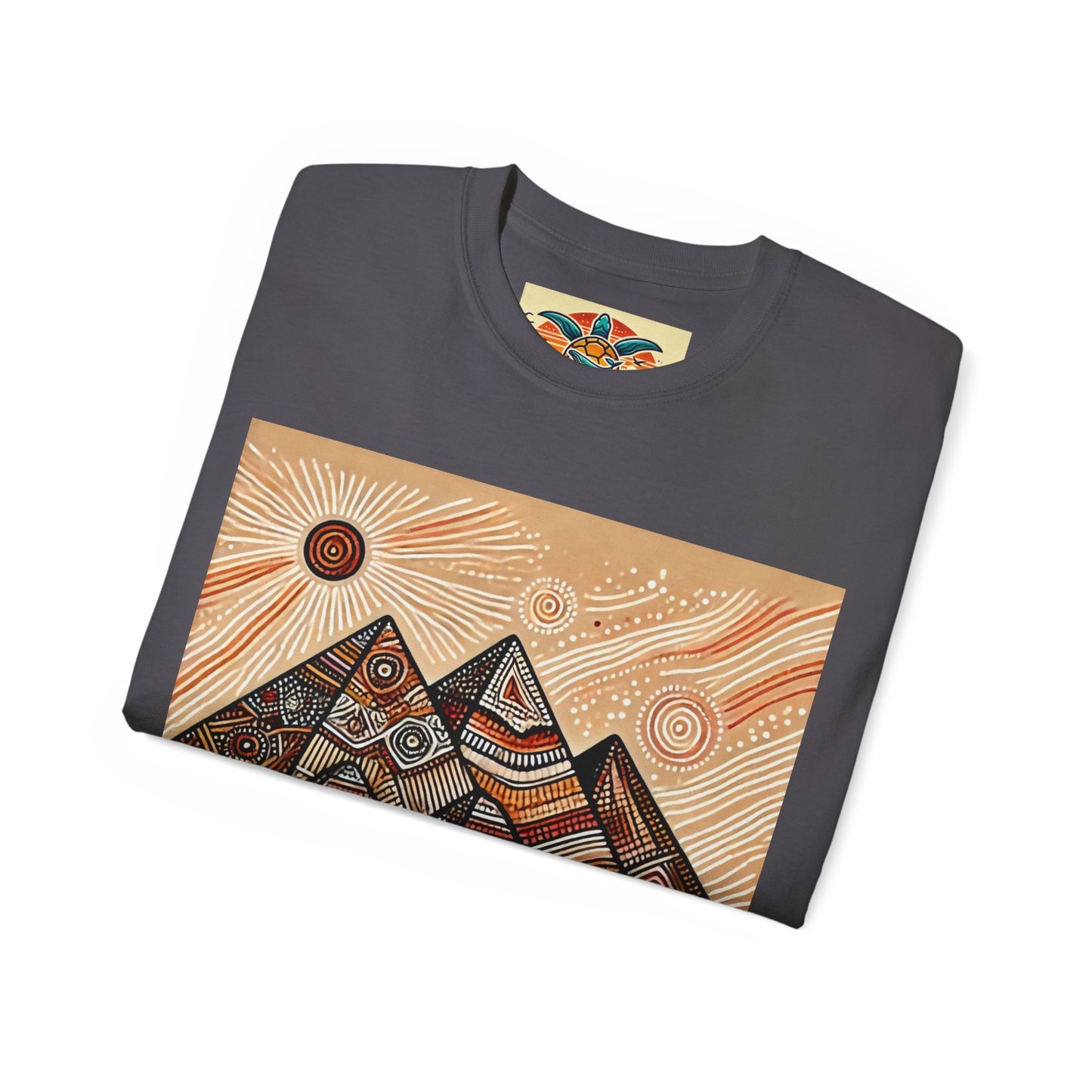 Mystische Pyramiden – Aboriginal Art T-Shirt