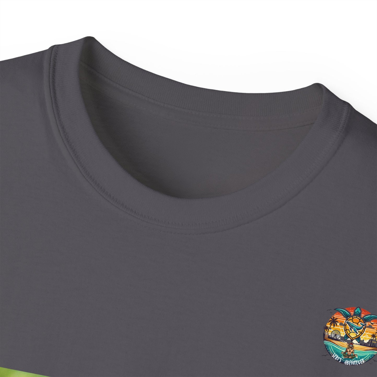 „Monkey Mindfulness“ T-Shirt – Hinsetzen und reflektieren