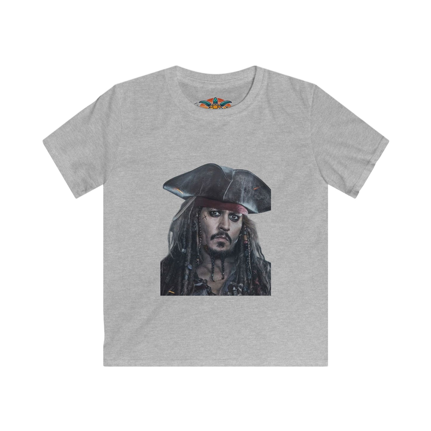 Captain Jack Sparrow – Johnny Depp T-Shirt für Kinder