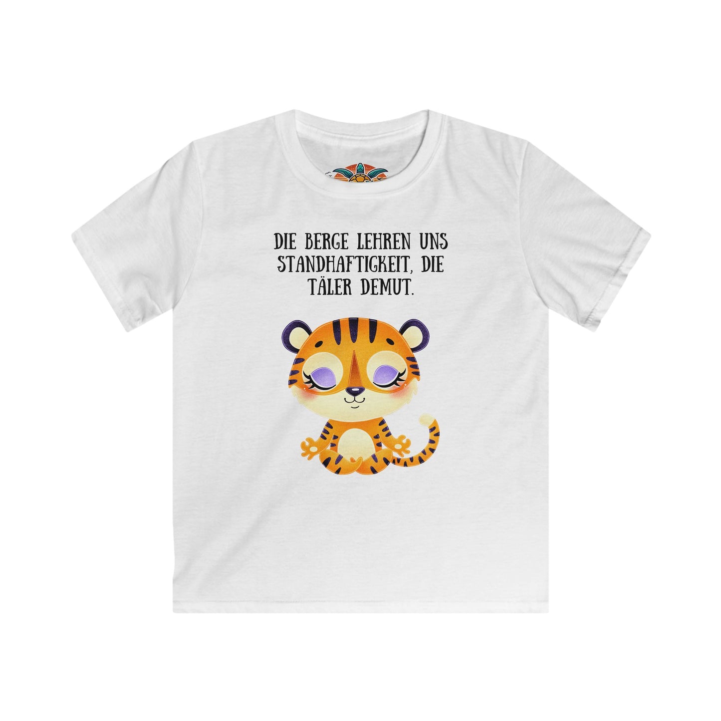 Standhaftes Tiger-Shirt für Kinder – Inspiration aus der Natur