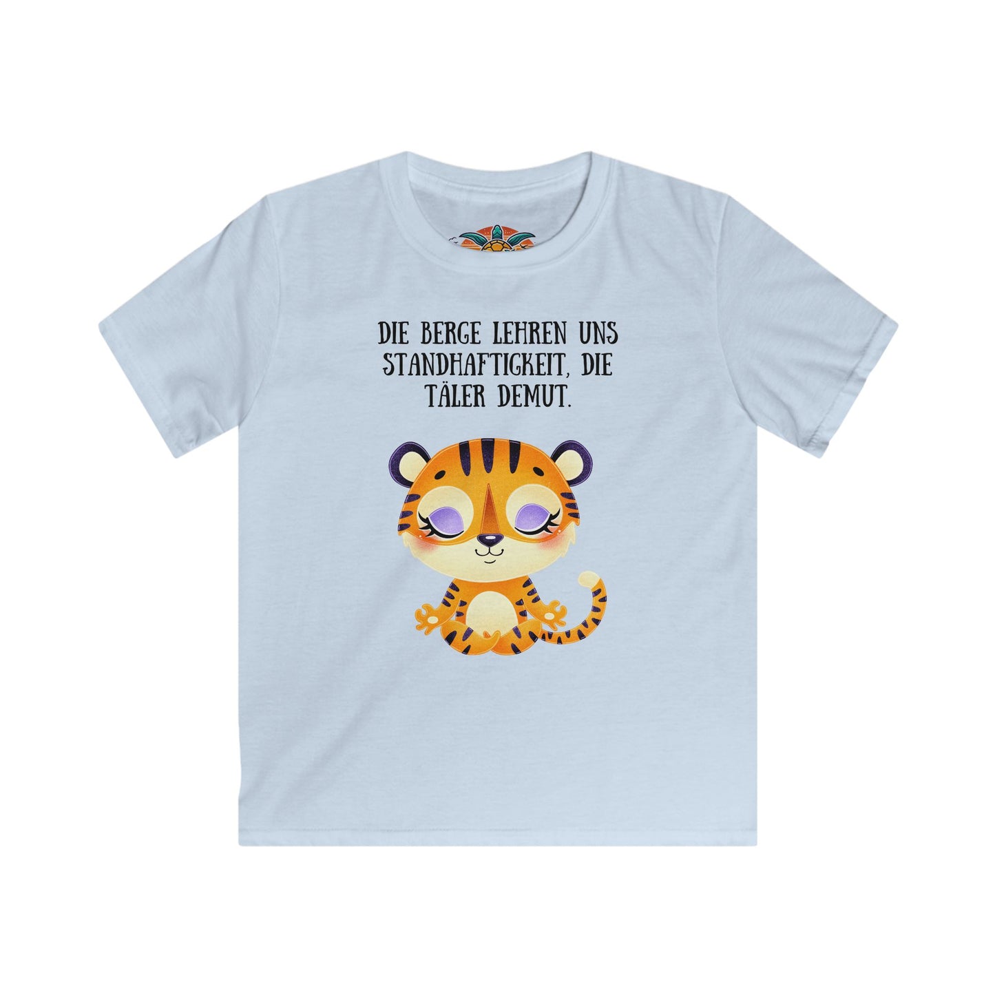 Standhaftes Tiger-Shirt für Kinder – Inspiration aus der Natur