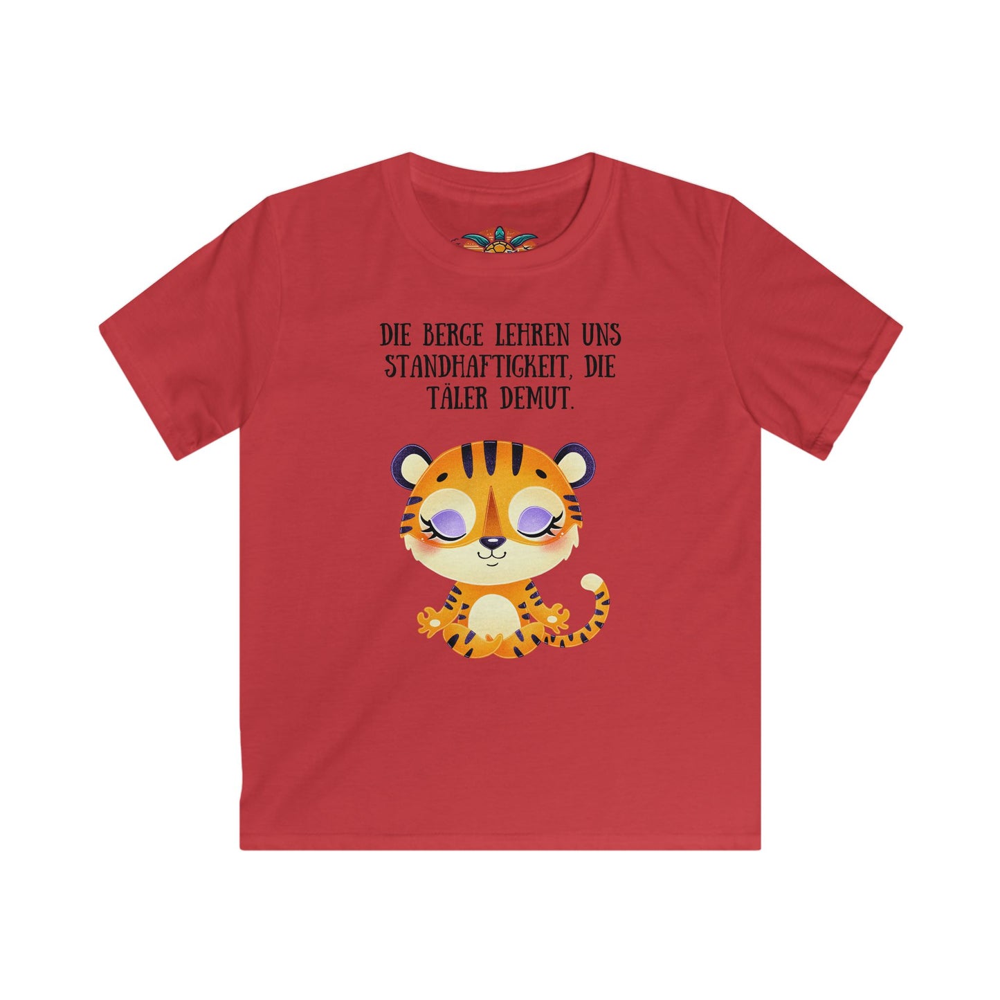 Standhaftes Tiger-Shirt für Kinder – Inspiration aus der Natur