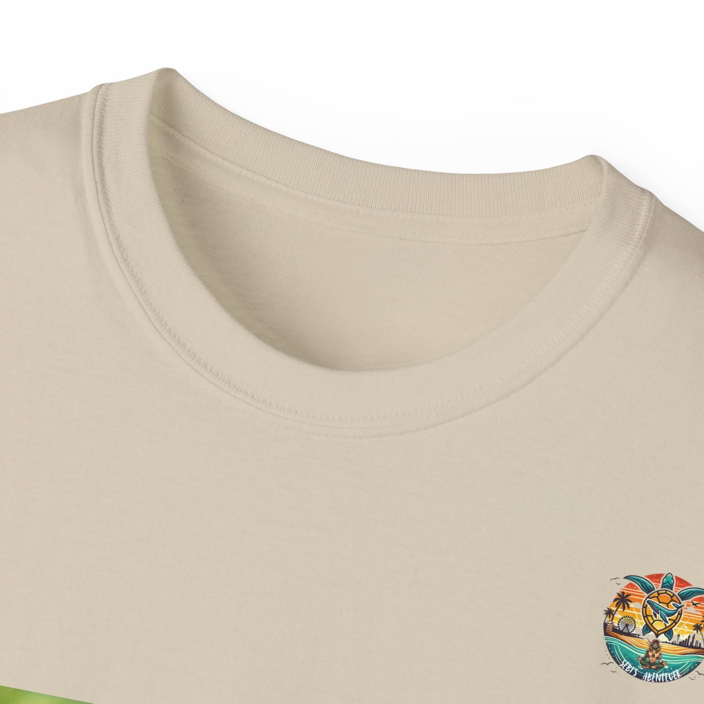 „Monkey Mindfulness“ T-Shirt – Hinsetzen und reflektieren