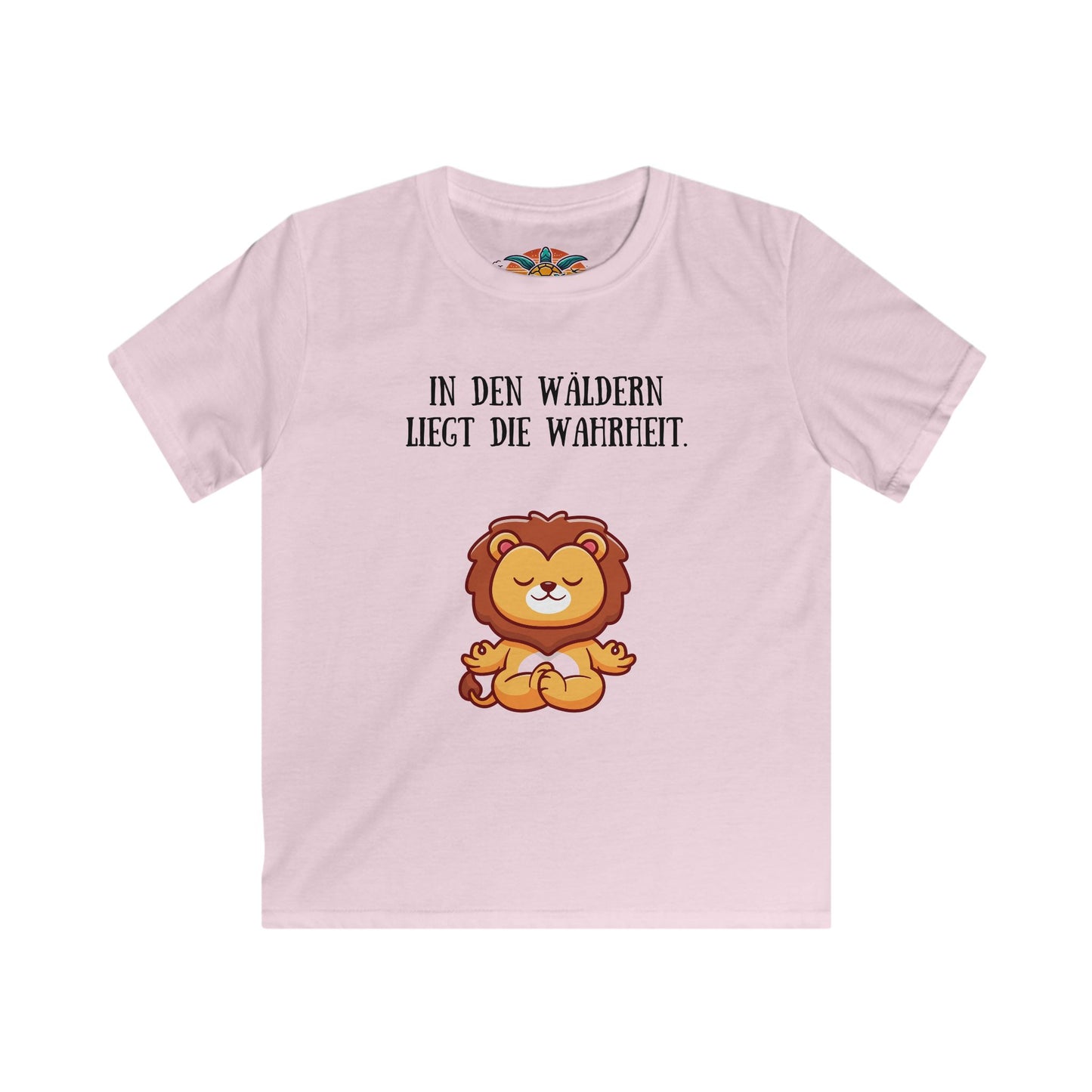 Löwenherz der Wahrheit – Meditations T-Shirt für Kinder