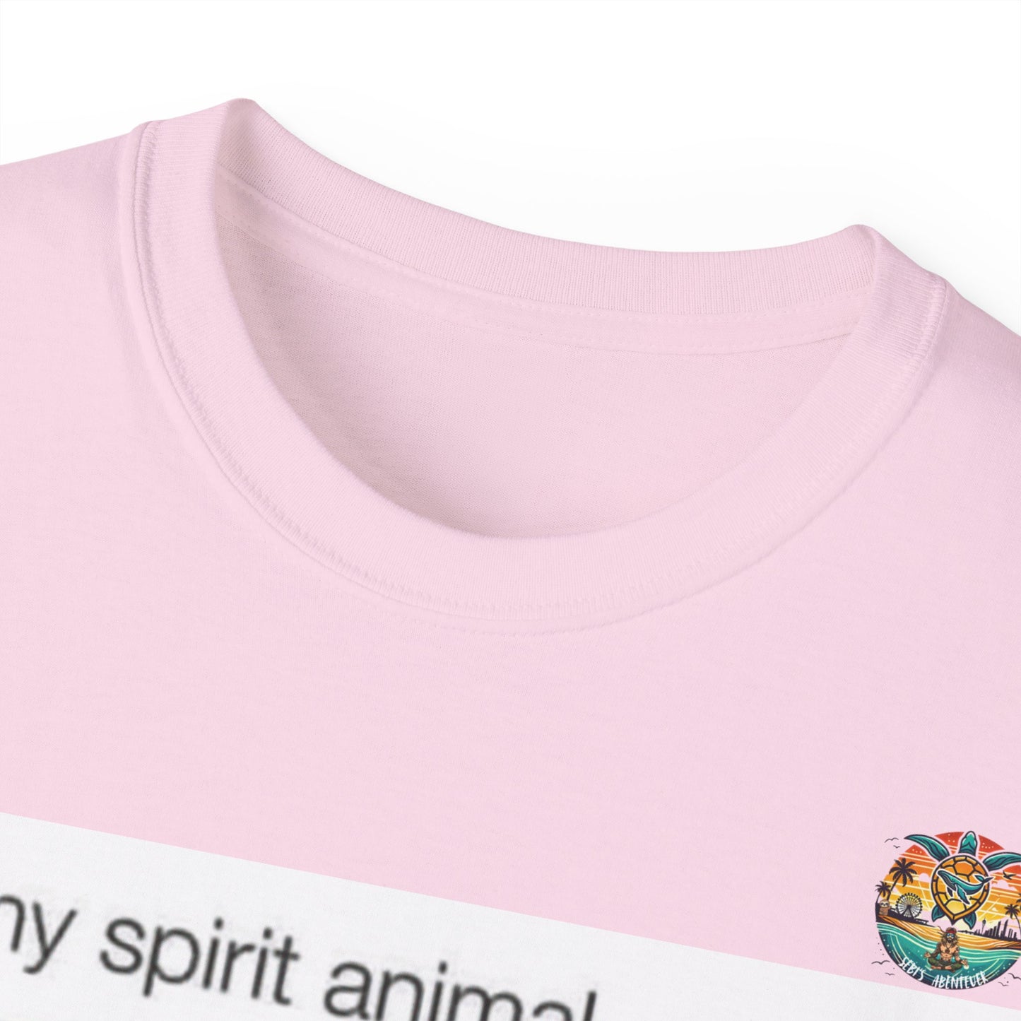Mein spirituelles Tier – Lustiges T-Shirt mit Schildkröten-Design