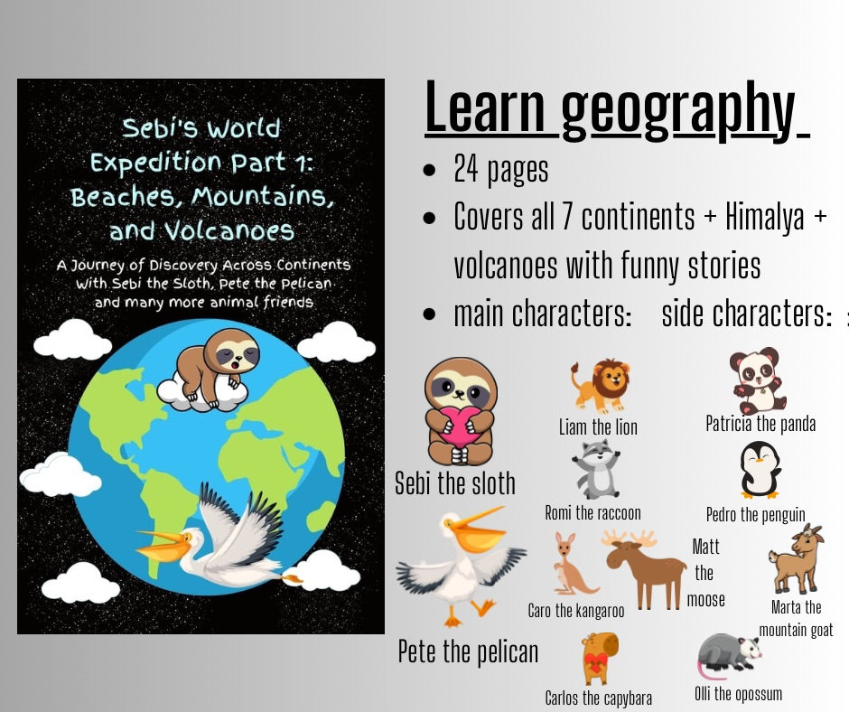 Sebi’s Abenteuer Teil 3: Geografie