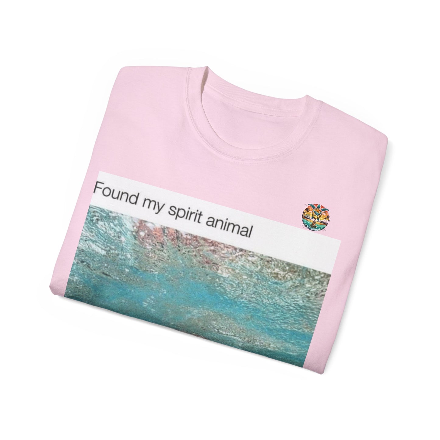 Mein spirituelles Tier – Lustiges T-Shirt mit Schildkröten-Design