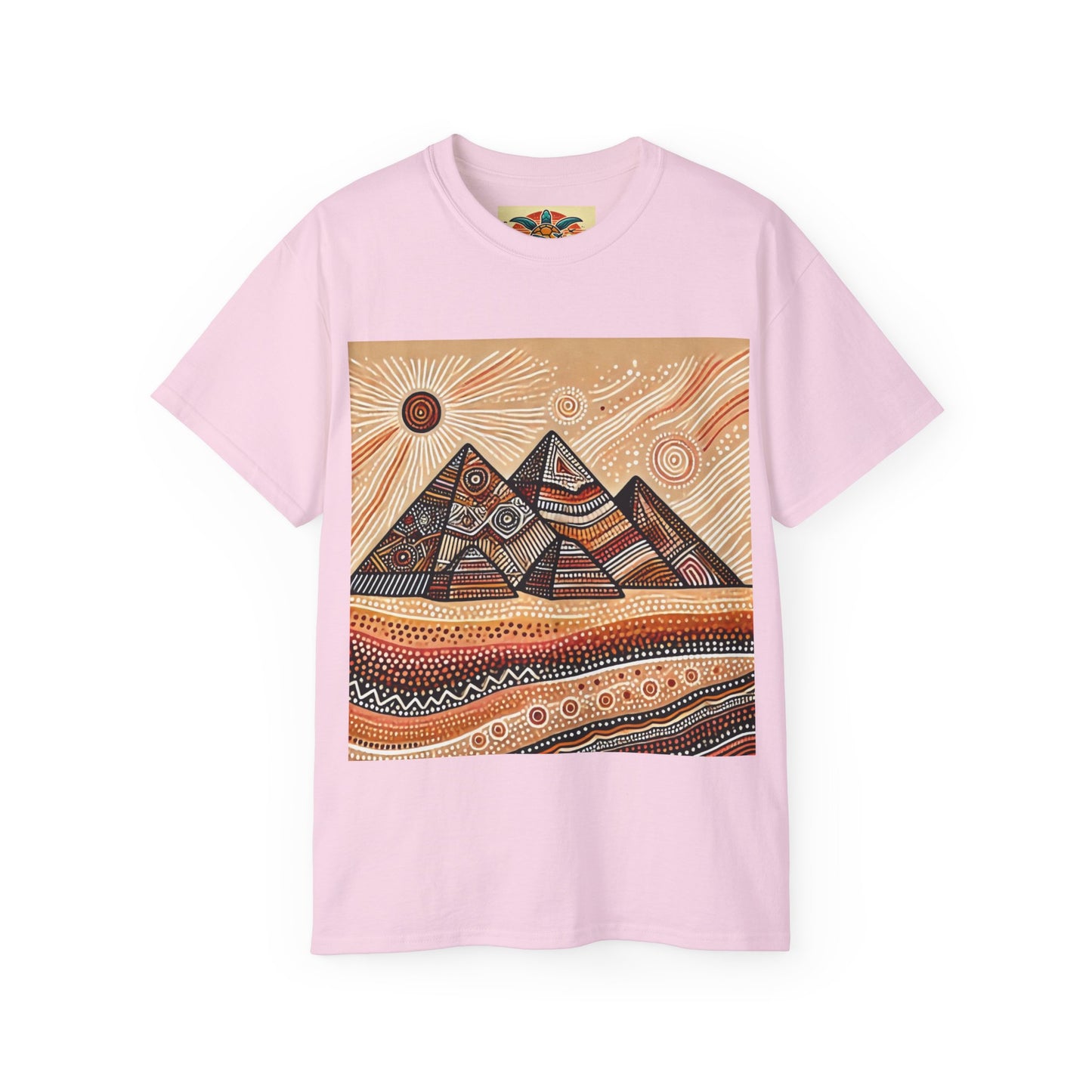 Mystische Pyramiden – Aboriginal Art T-Shirt