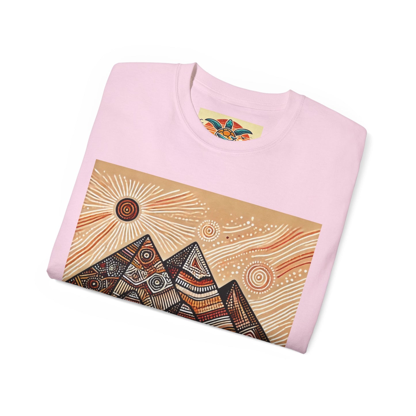 Mystische Pyramiden – Aboriginal Art T-Shirt