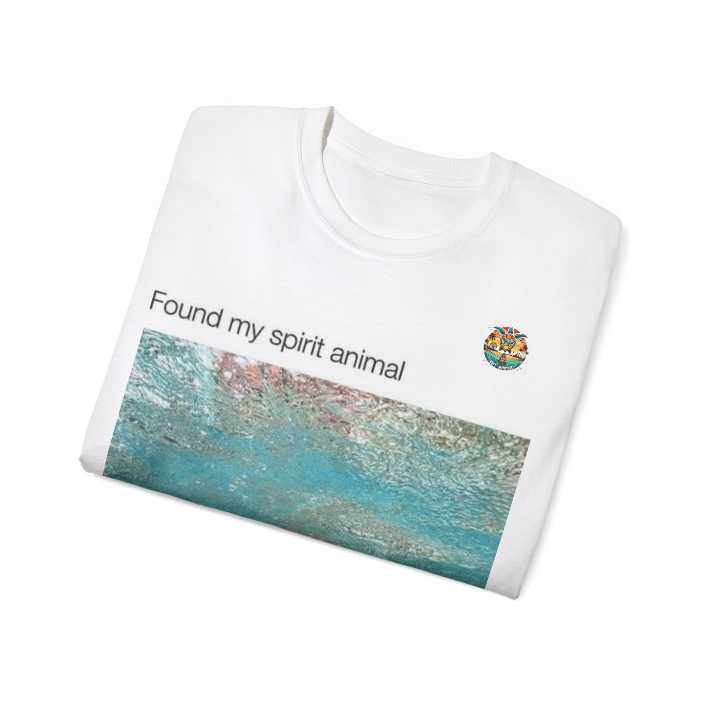 Mein spirituelles Tier – Lustiges T-Shirt mit Schildkröten-Design