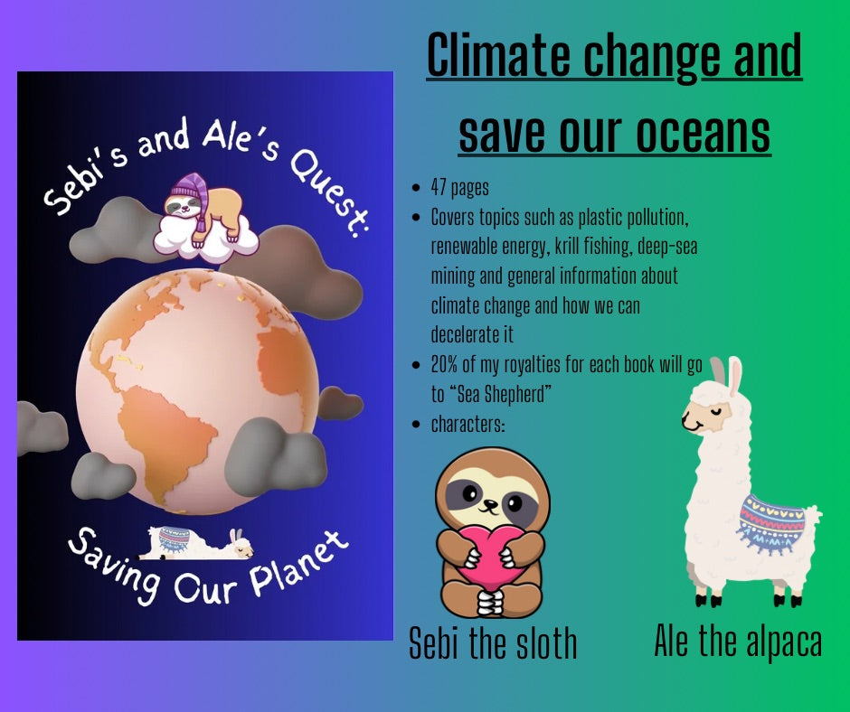 Sebi’s Adventures Part 2: Learn about hobbies, work and protecting our environment: