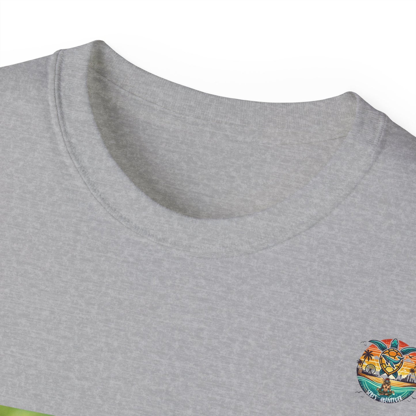 „Monkey Mindfulness“ T-Shirt – Hinsetzen und reflektieren