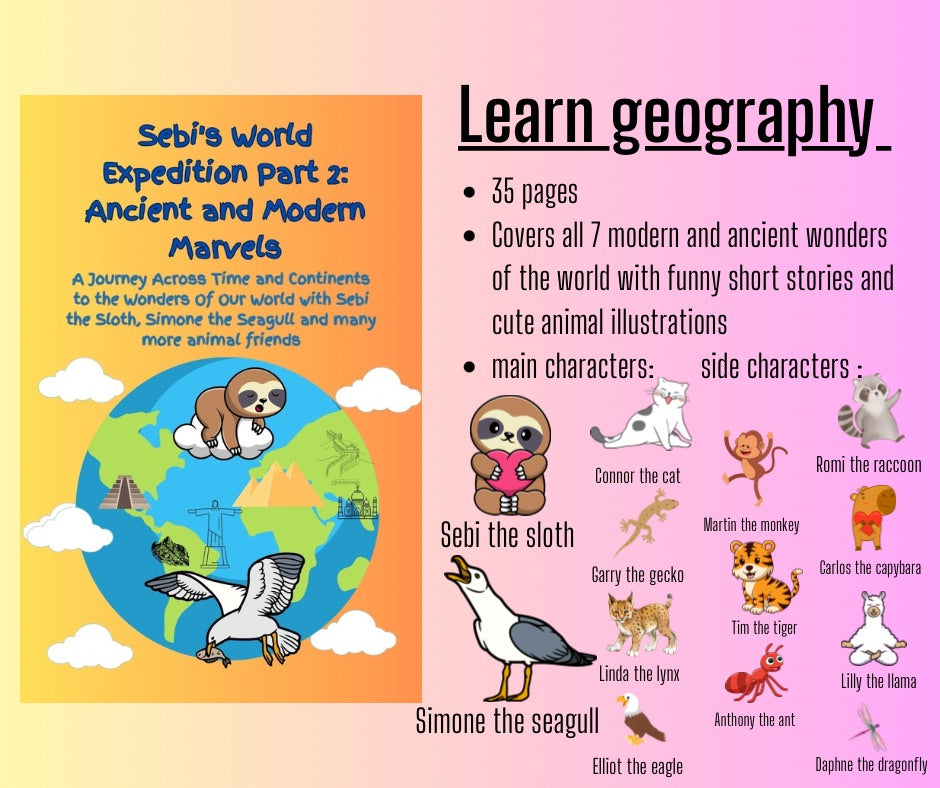 Sebi's World Expedition Part 2: Ancient and Modern Marvels