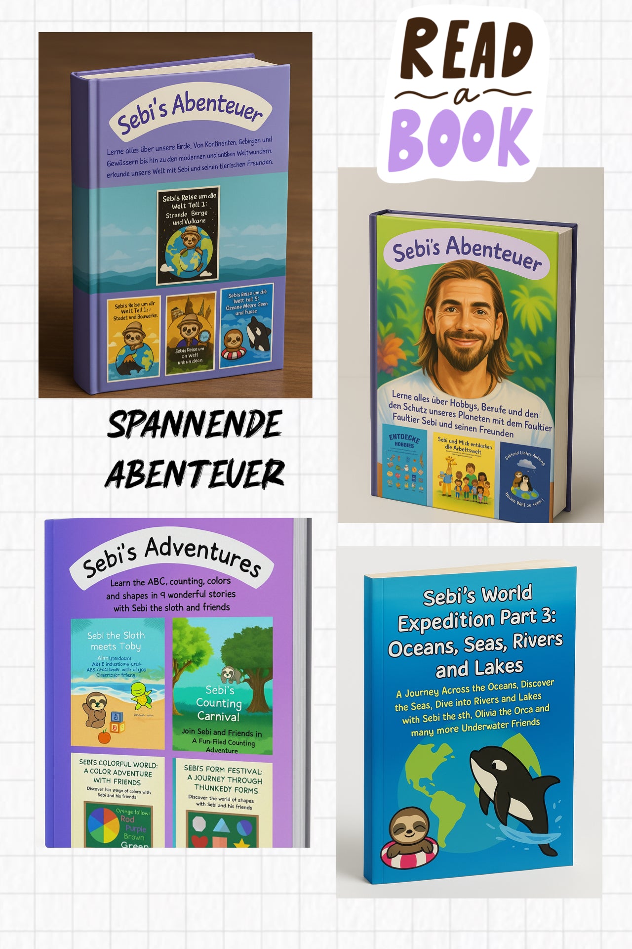 Sebis Kinderbücher – Deutsch & Englisch