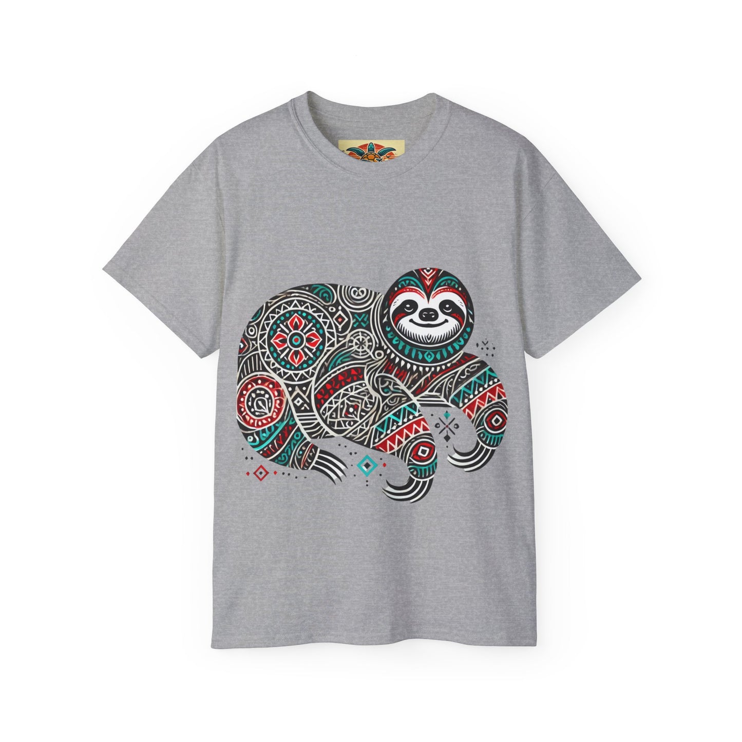 Tribal Sloth T-Shirt – Sebi’s Abenteuer Edition