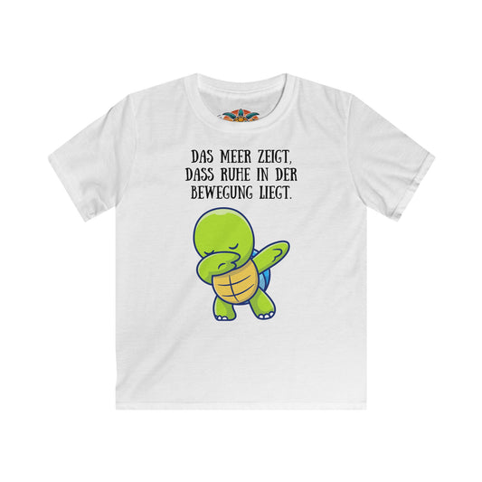 Meer-Ruhe T-Shirt – Die Weisheit der Schildkröte für Kinder