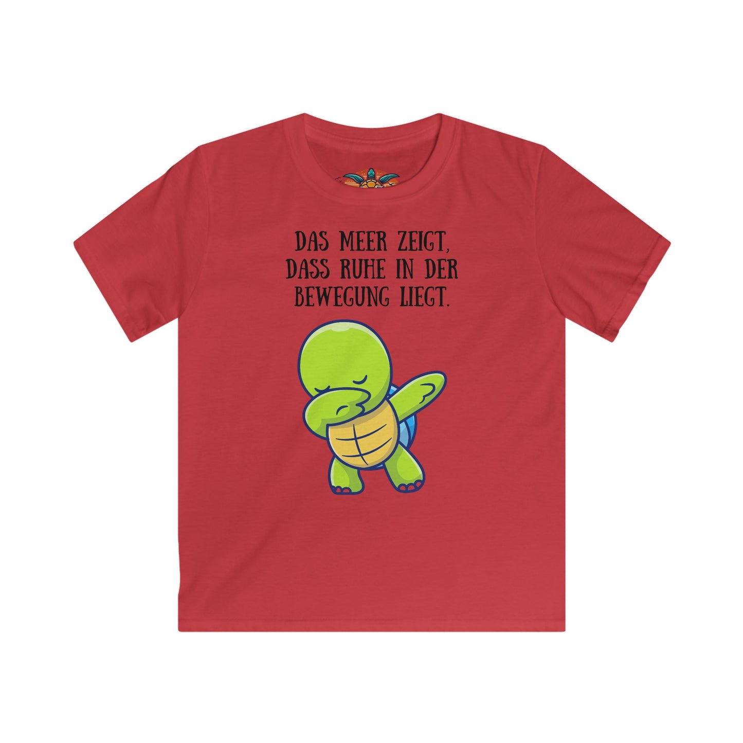 Meer-Ruhe T-Shirt – Die Weisheit der Schildkröte für Kinder