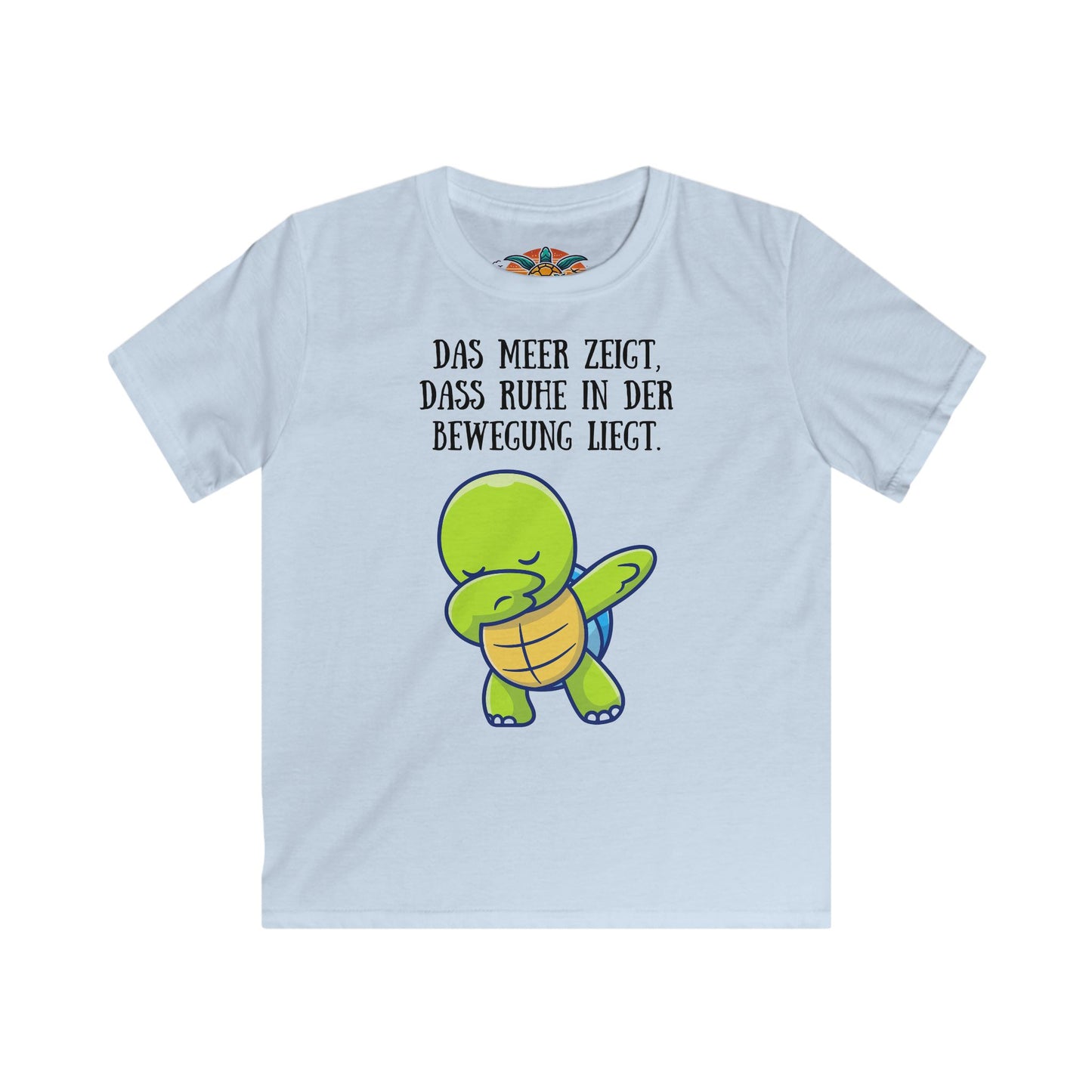 Meer-Ruhe T-Shirt – Die Weisheit der Schildkröte für Kinder