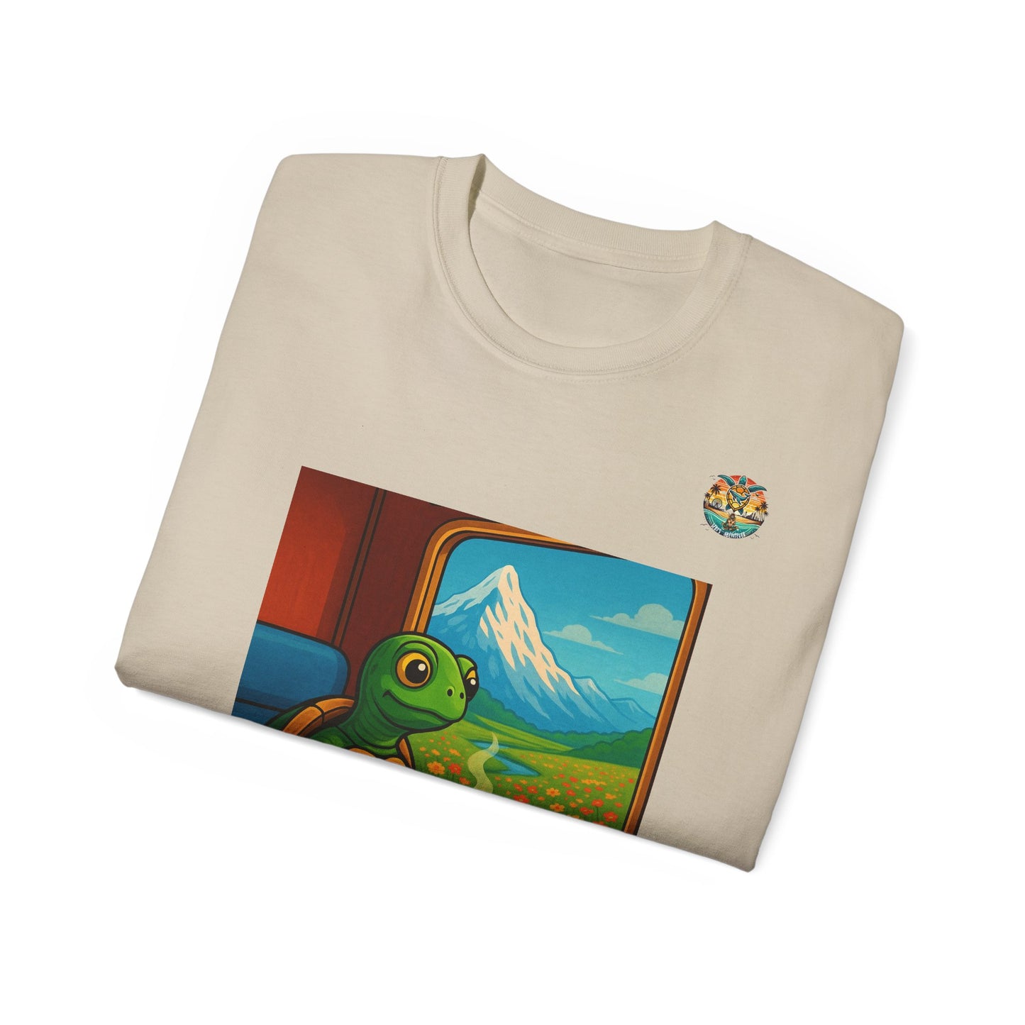 „Wrong Train, Right Lesson“ – Schildkröten-Zugreise T-Shirt
