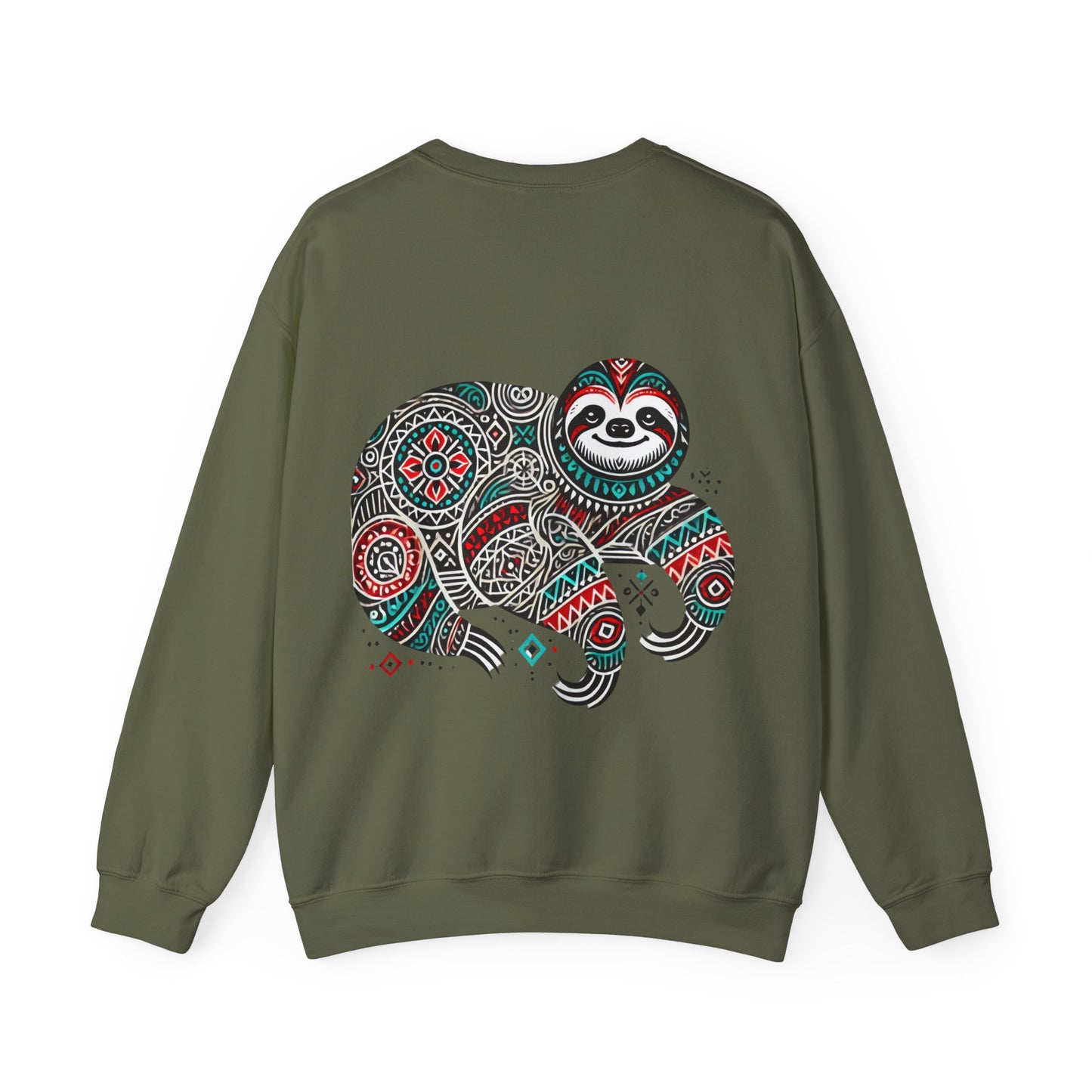 Tribal Sloth Sweatshirt – Sebi’s Abenteuer Edition