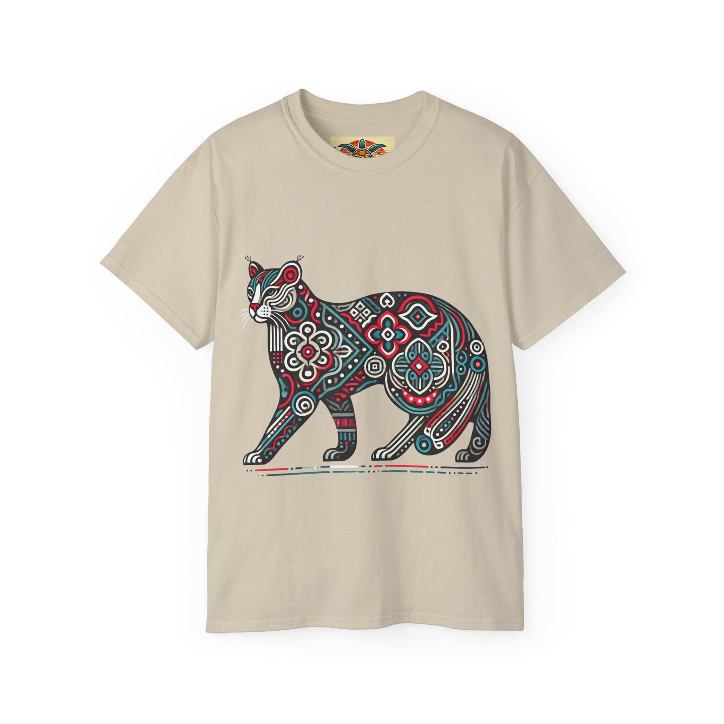 Tribal Cat T-Shirt – Sebi’s Abenteuer Edition