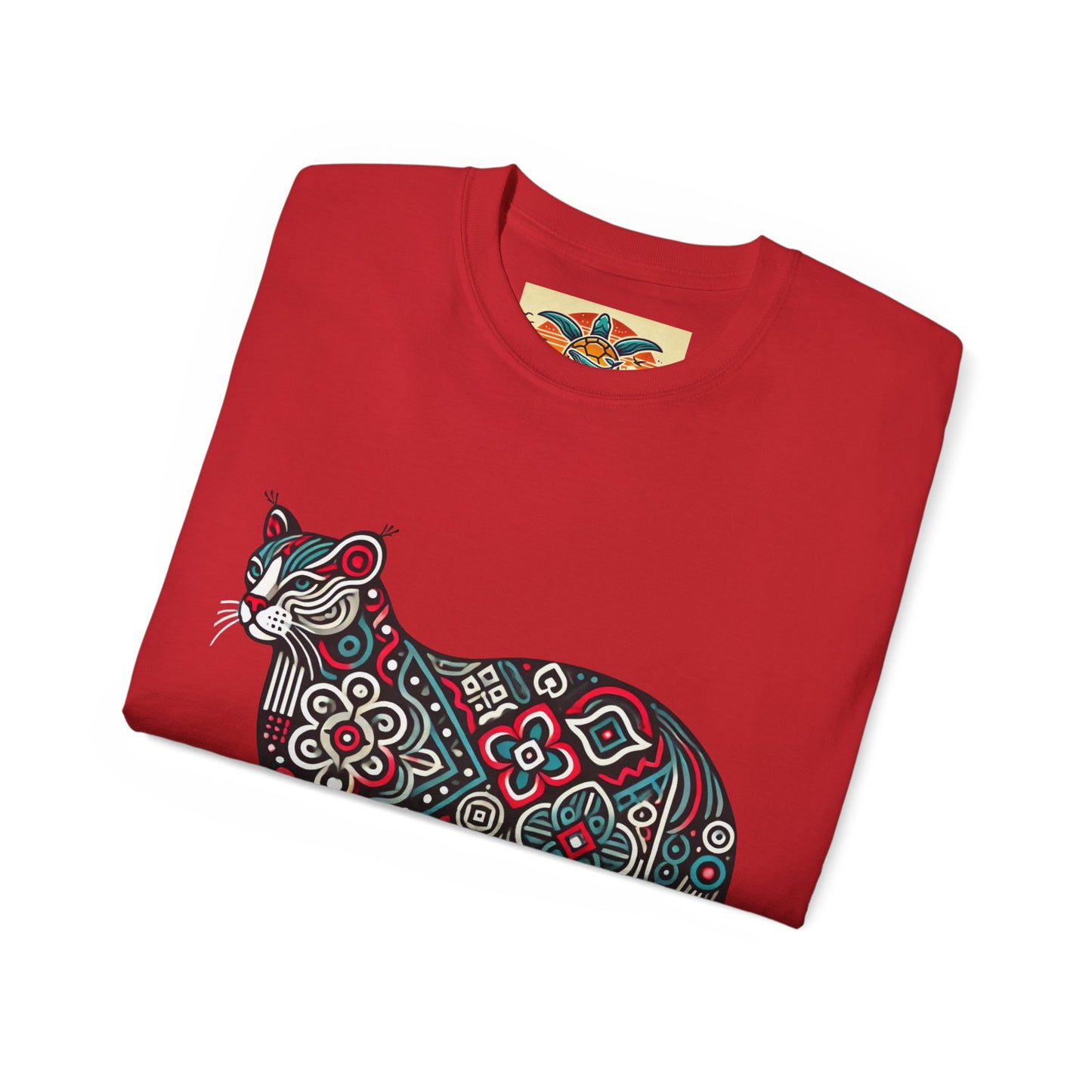 Tribal Cat T-Shirt – Sebi’s Abenteuer Edition