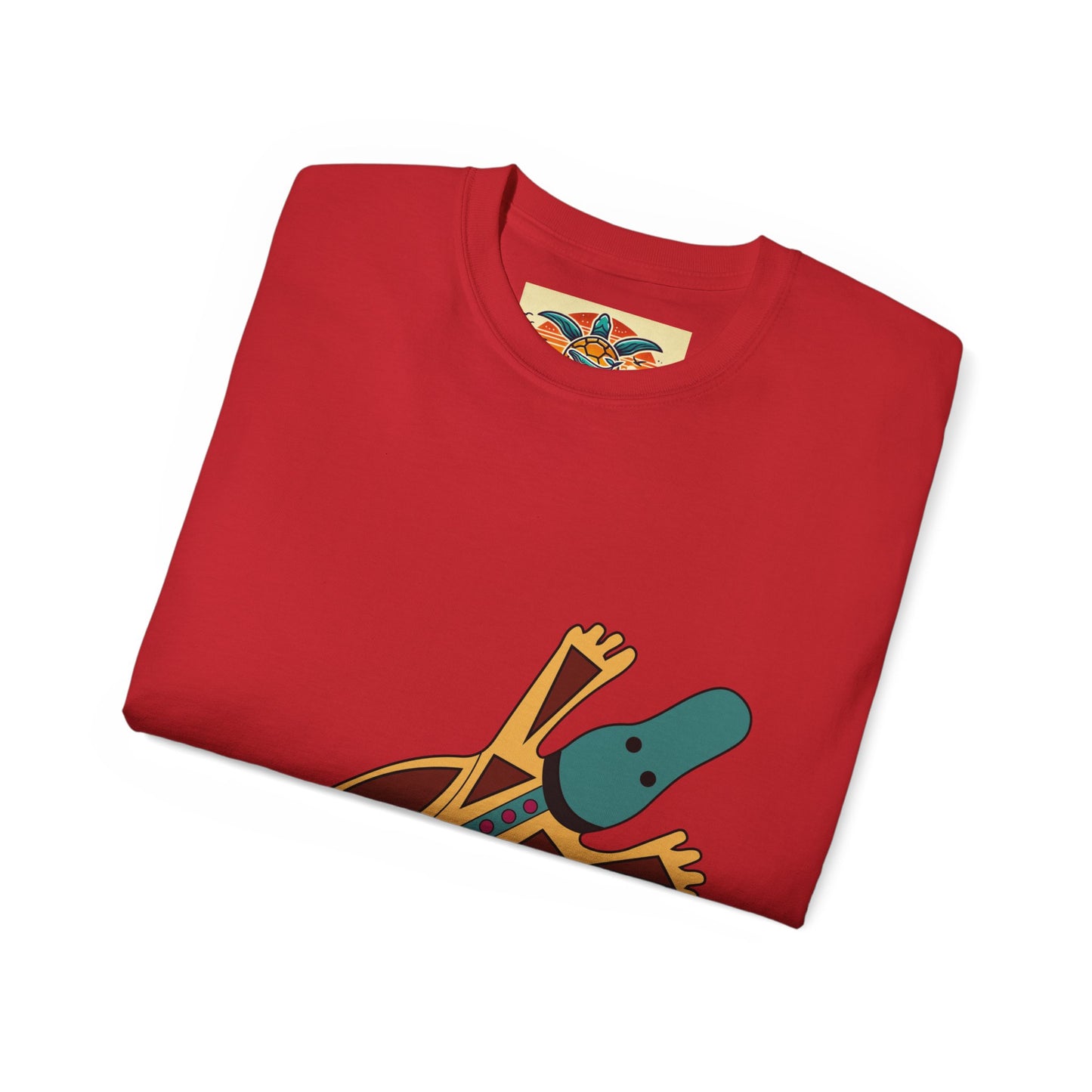 Tribal Platypus T-Shirt – Sebi’s Abenteuer Edition