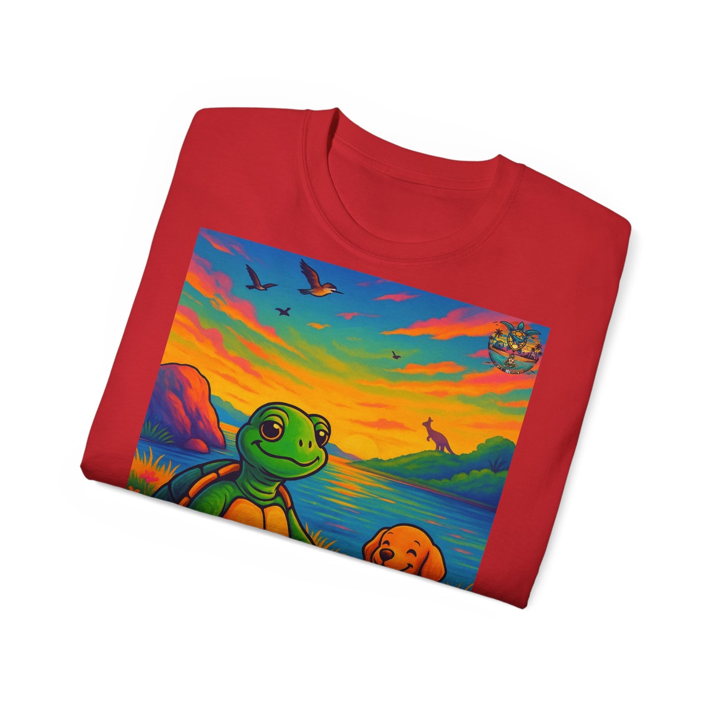 „Life is so short“ – Wohlfühl Shirt mit Schildkröte & Doggo Vibes