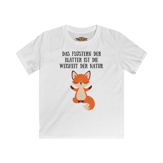Waldfrieden T-Shirt für Kinder – Die Weisheit des Fuchses