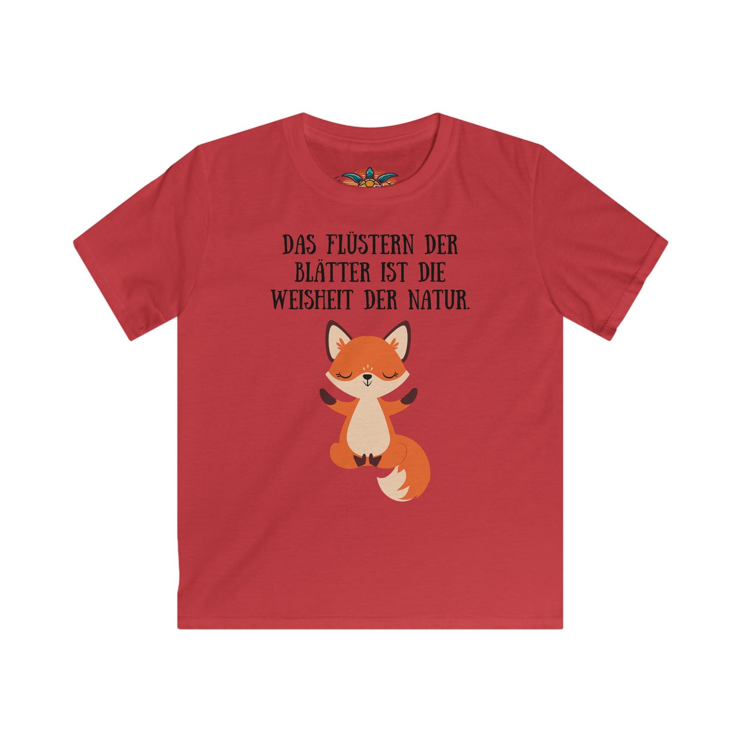 Waldfrieden T-Shirt für Kinder – Die Weisheit des Fuchses