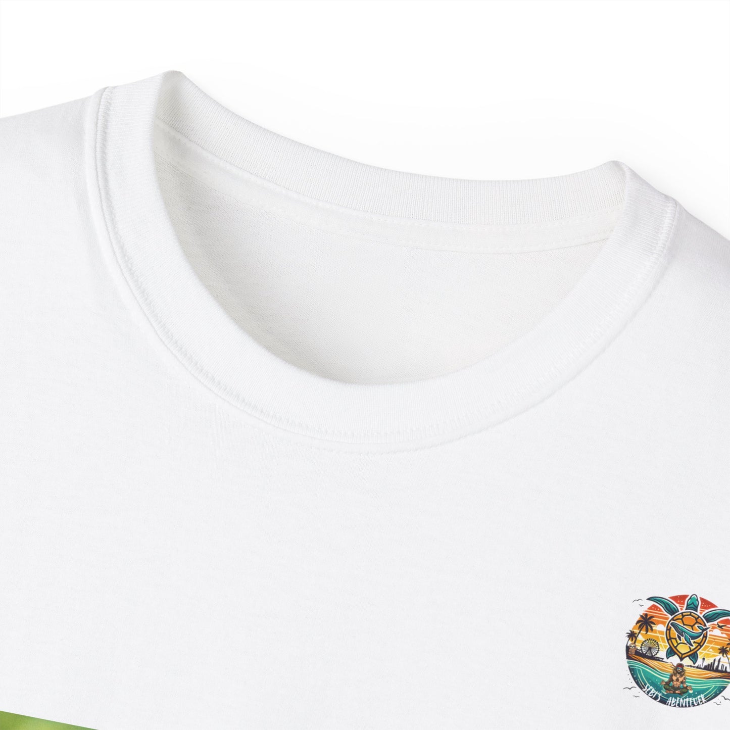 „Monkey Mindfulness“ T-Shirt – Hinsetzen und reflektieren