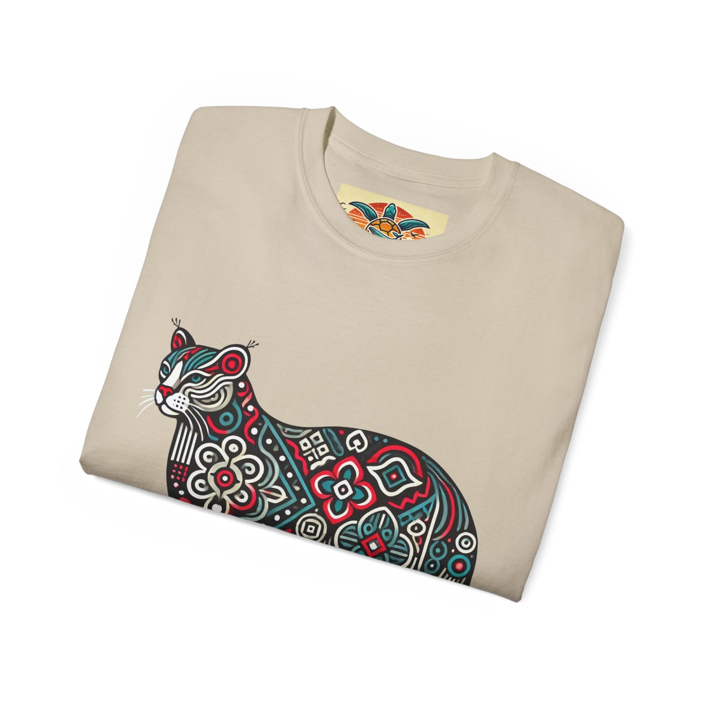 Tribal Cat T-Shirt – Sebi’s Abenteuer Edition