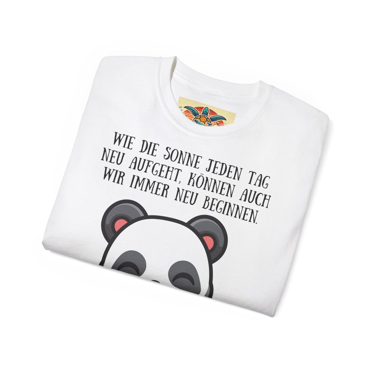 Neubeginn T-Shirt – Der Meditative Panda