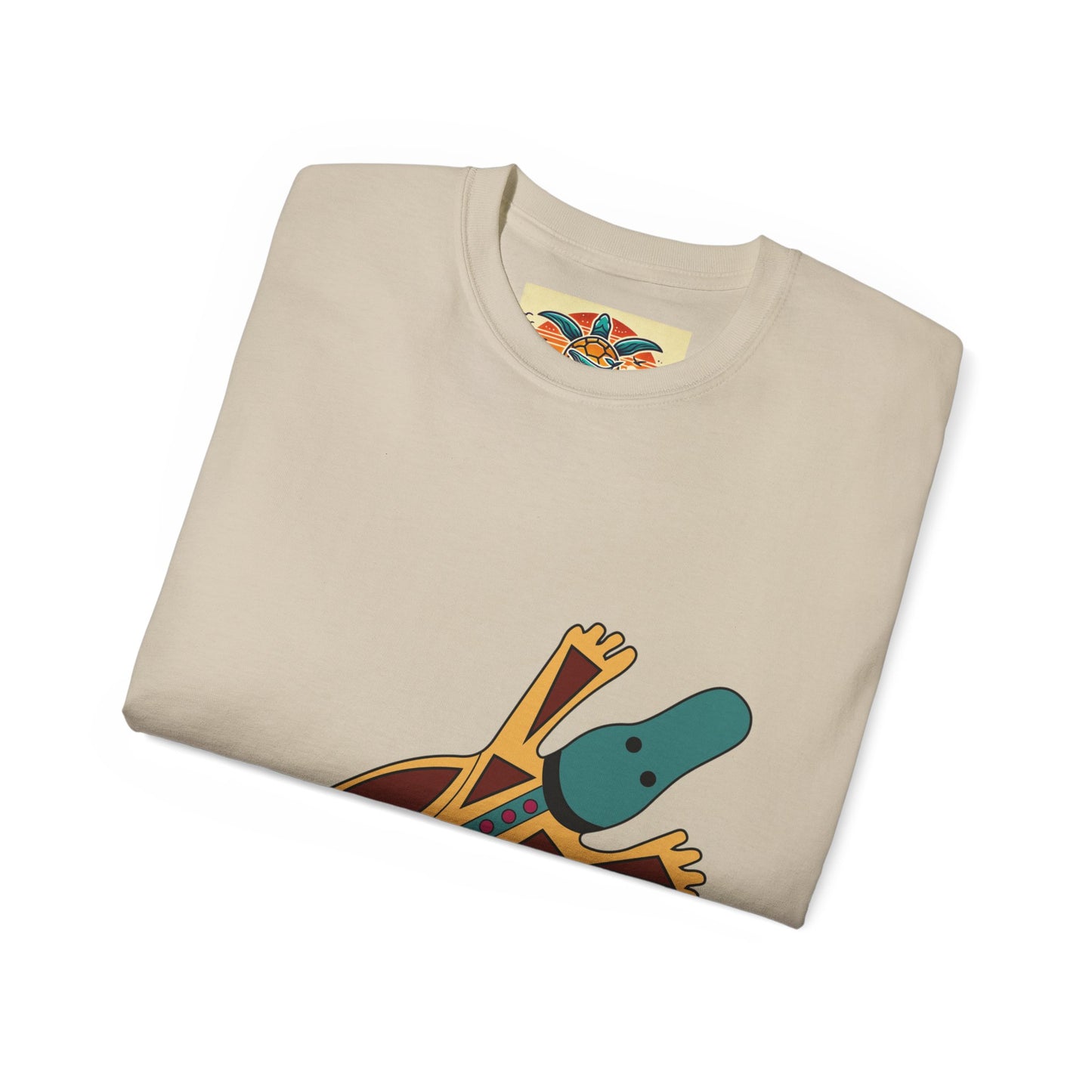 Tribal Platypus T-Shirt – Sebi’s Abenteuer Edition