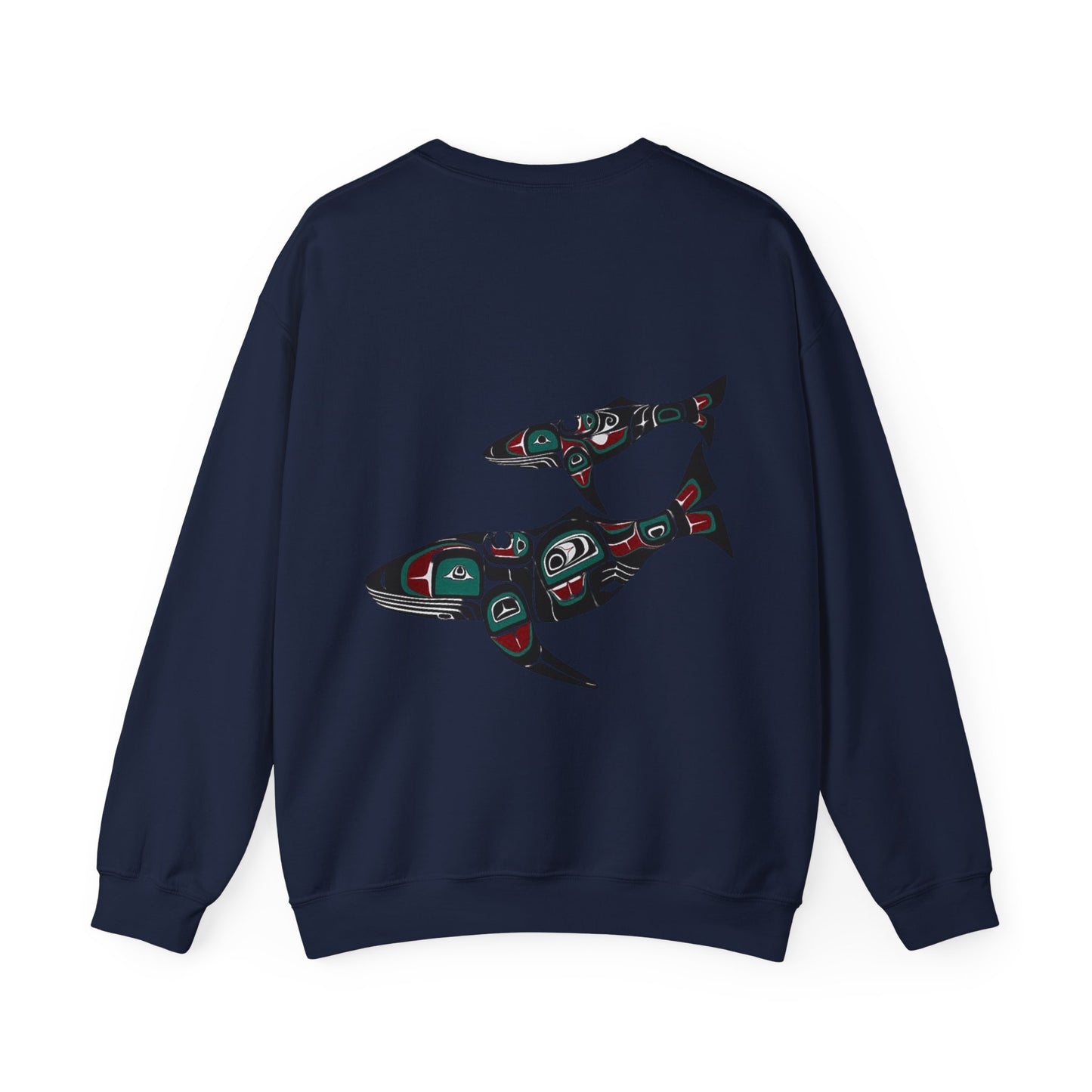 Tribal Whale Sweatshirt – Sebi’s Abenteuer Edition