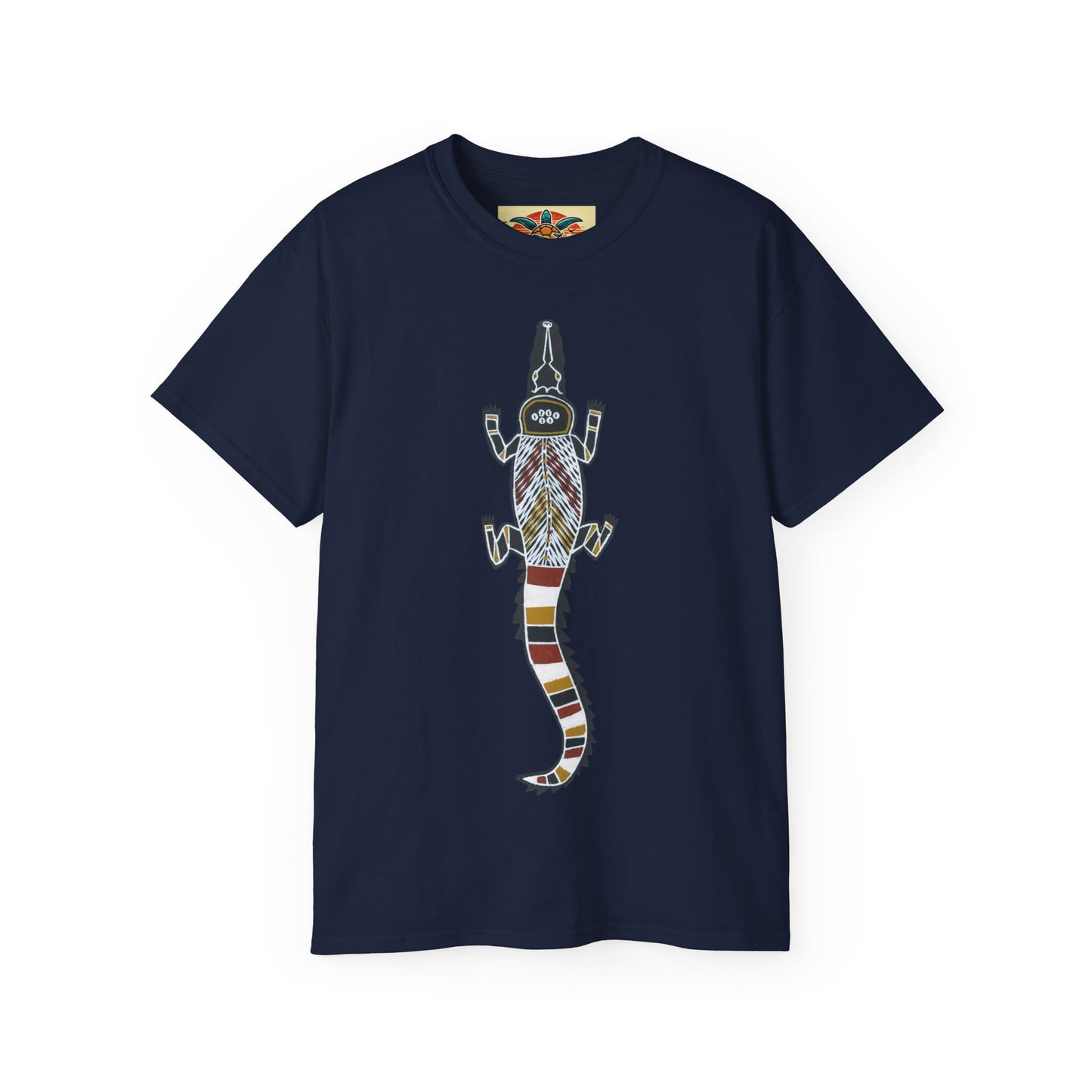 Tribal Crocodile T-Shirt – Sebi’s Abenteuer Edition