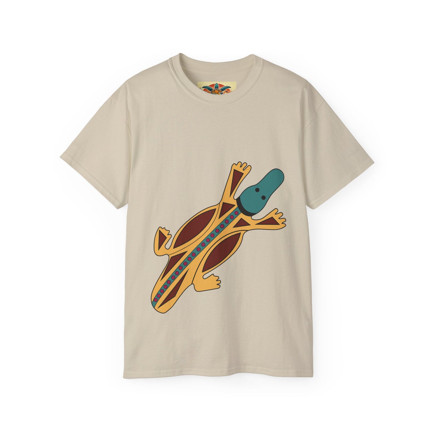 Tribal Platypus T-Shirt – Sebi’s Abenteuer Edition