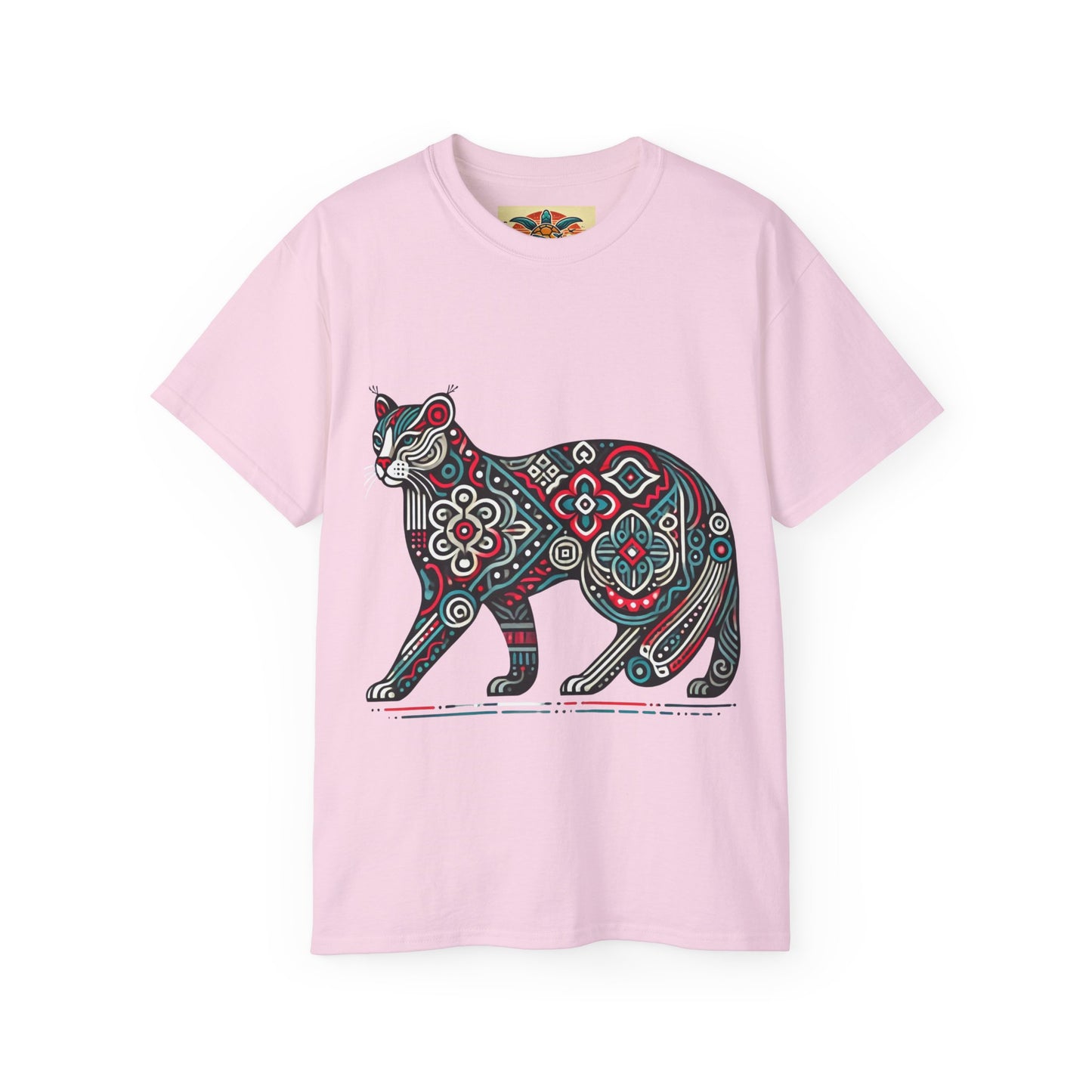 Tribal Cat T-Shirt – Sebi’s Abenteuer Edition