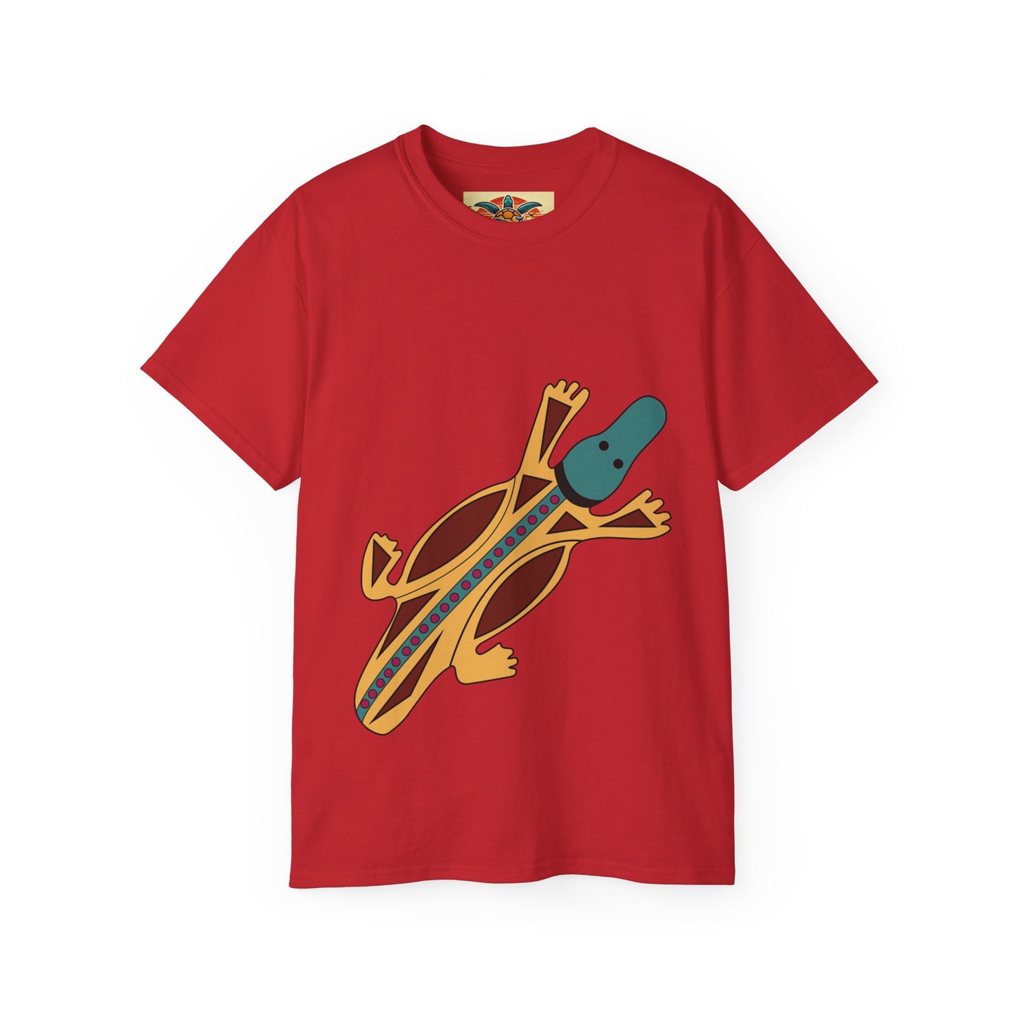 Tribal Platypus T-Shirt – Sebi’s Abenteuer Edition