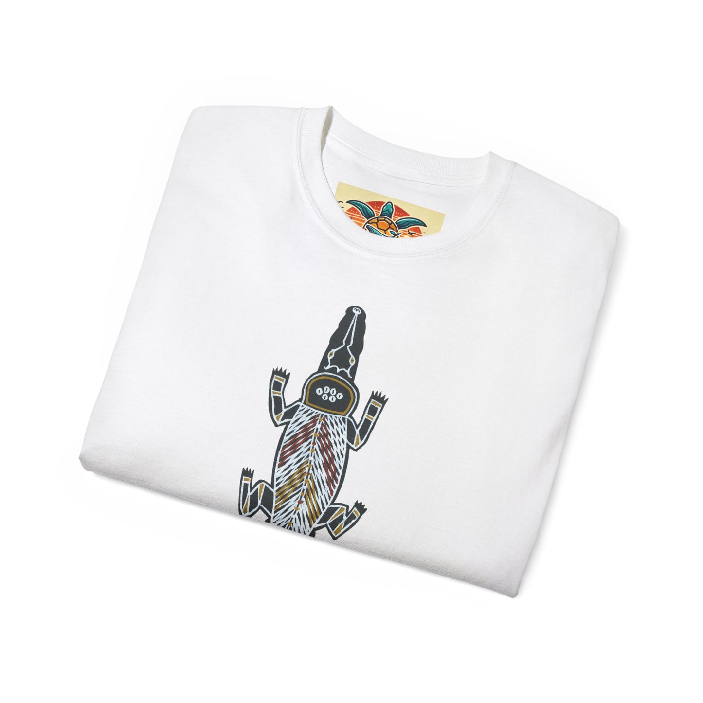 Tribal Crocodile T-Shirt – Sebi’s Abenteuer Edition