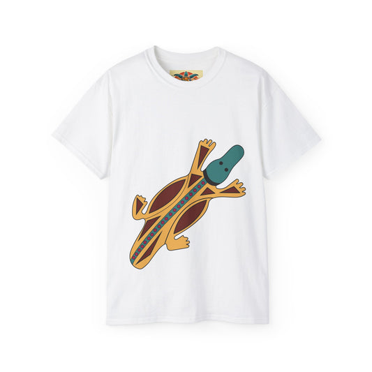 Tribal Platypus T-Shirt – Sebi’s Abenteuer Edition