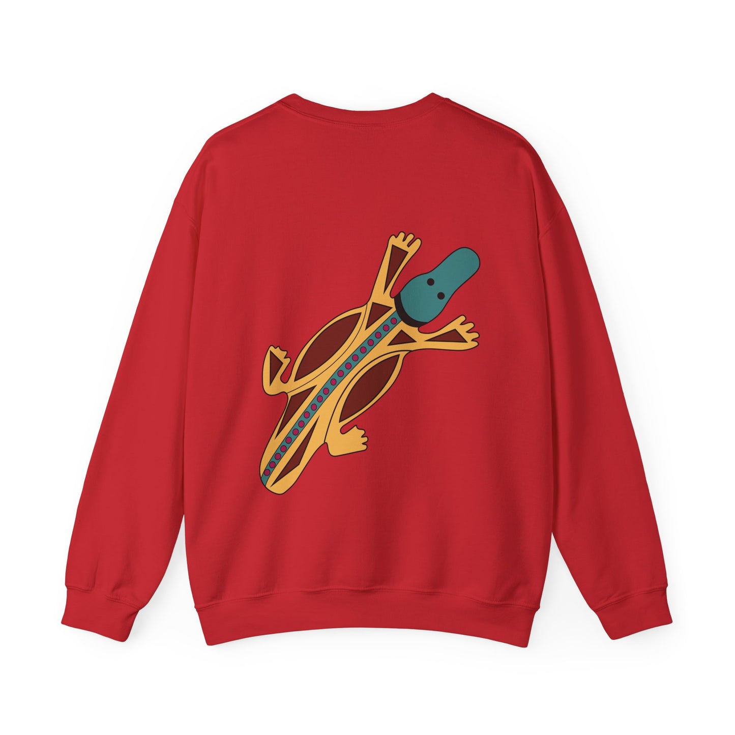 Platypus Dreaming Sweatshirt – Einzigartige Outback-Kunst