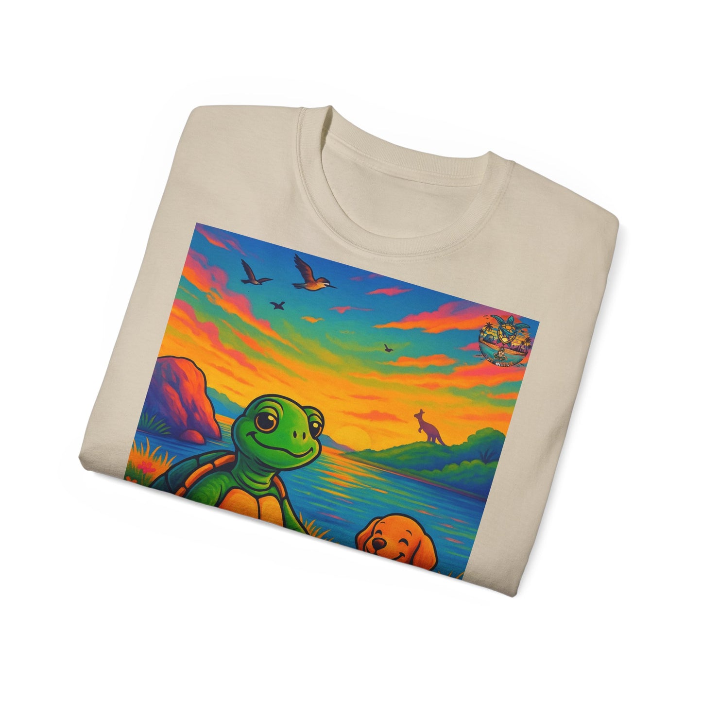 „Life is so short“ – Wohlfühl Shirt mit Schildkröte & Doggo Vibes