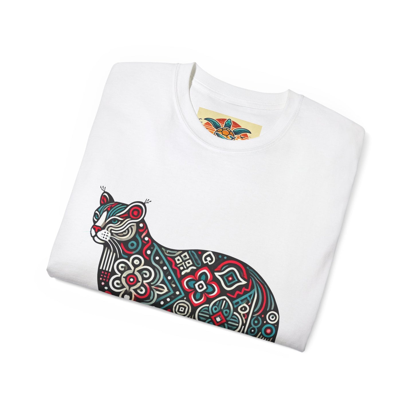 Tribal Cat T-Shirt – Sebi’s Abenteuer Edition