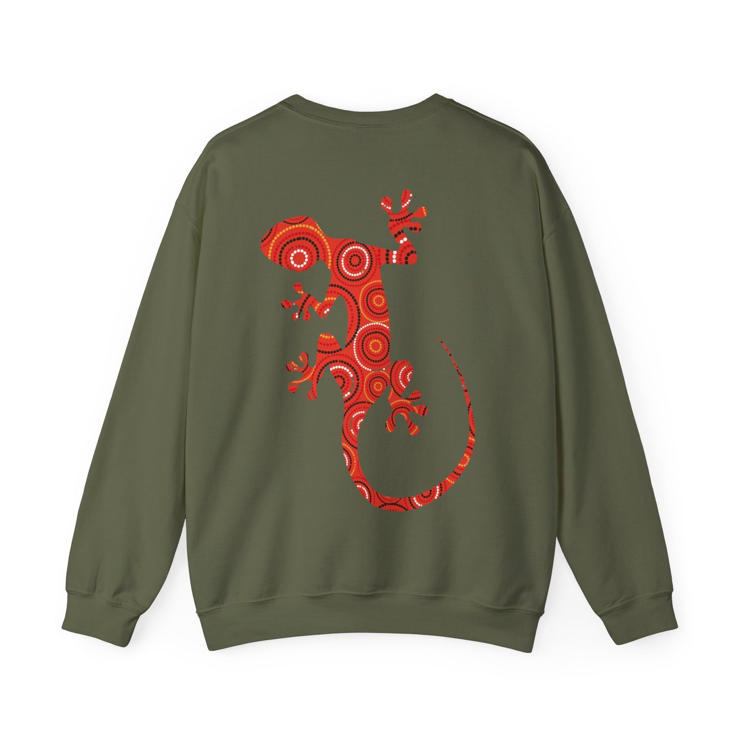 Gecko Tribal Sweatshirt – Energie und Eleganz